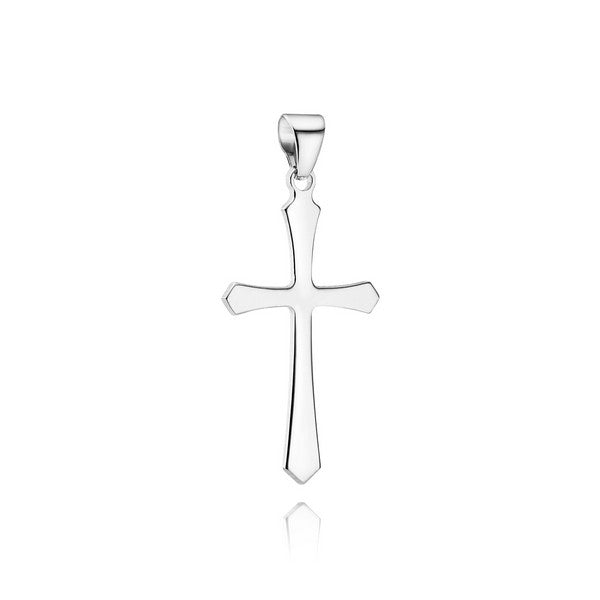 BNH korsvedhæng i sterlingsølv Large (21 x 34 mm)